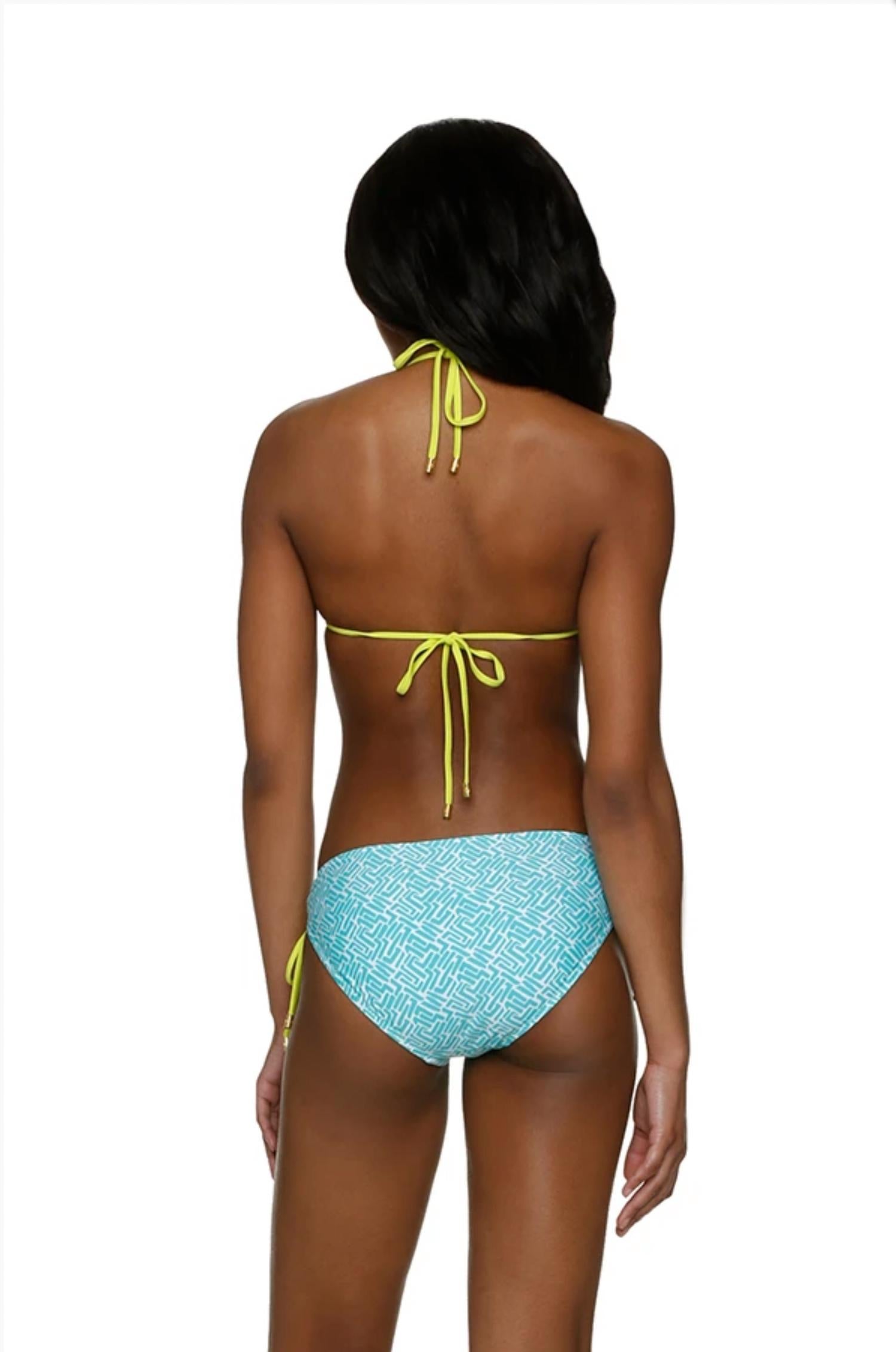 Helen Jon - Women's Reversible String Bikini Top