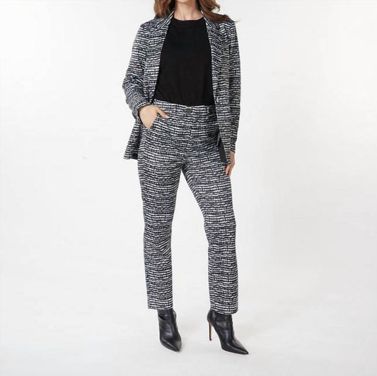 Esqualo - GRAPHIC ILLUSION TROUSER