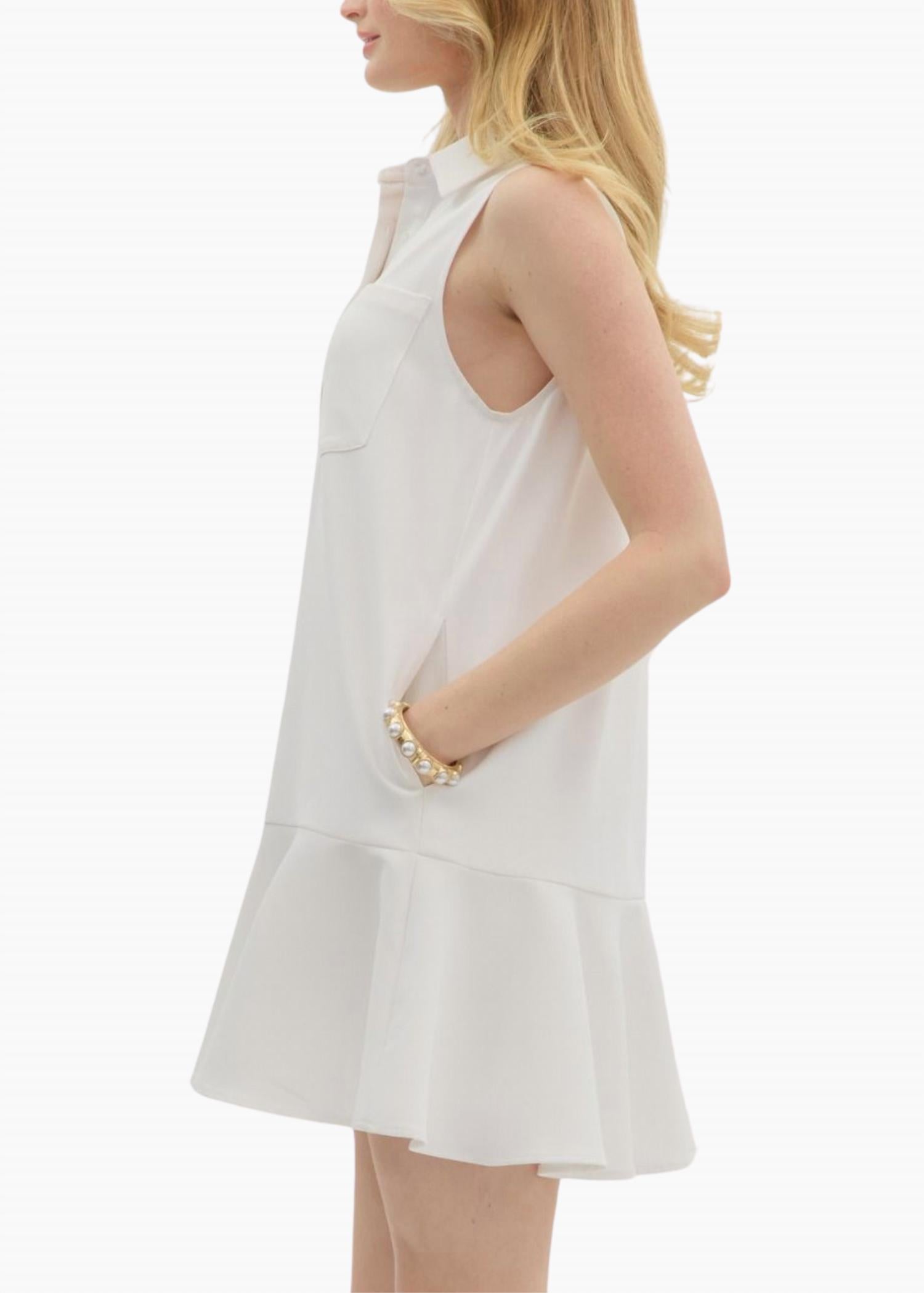 entro Weekend Mini Dress in pol - women's dress - detail view