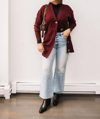 Rd Style - Long V-neck Cardigan