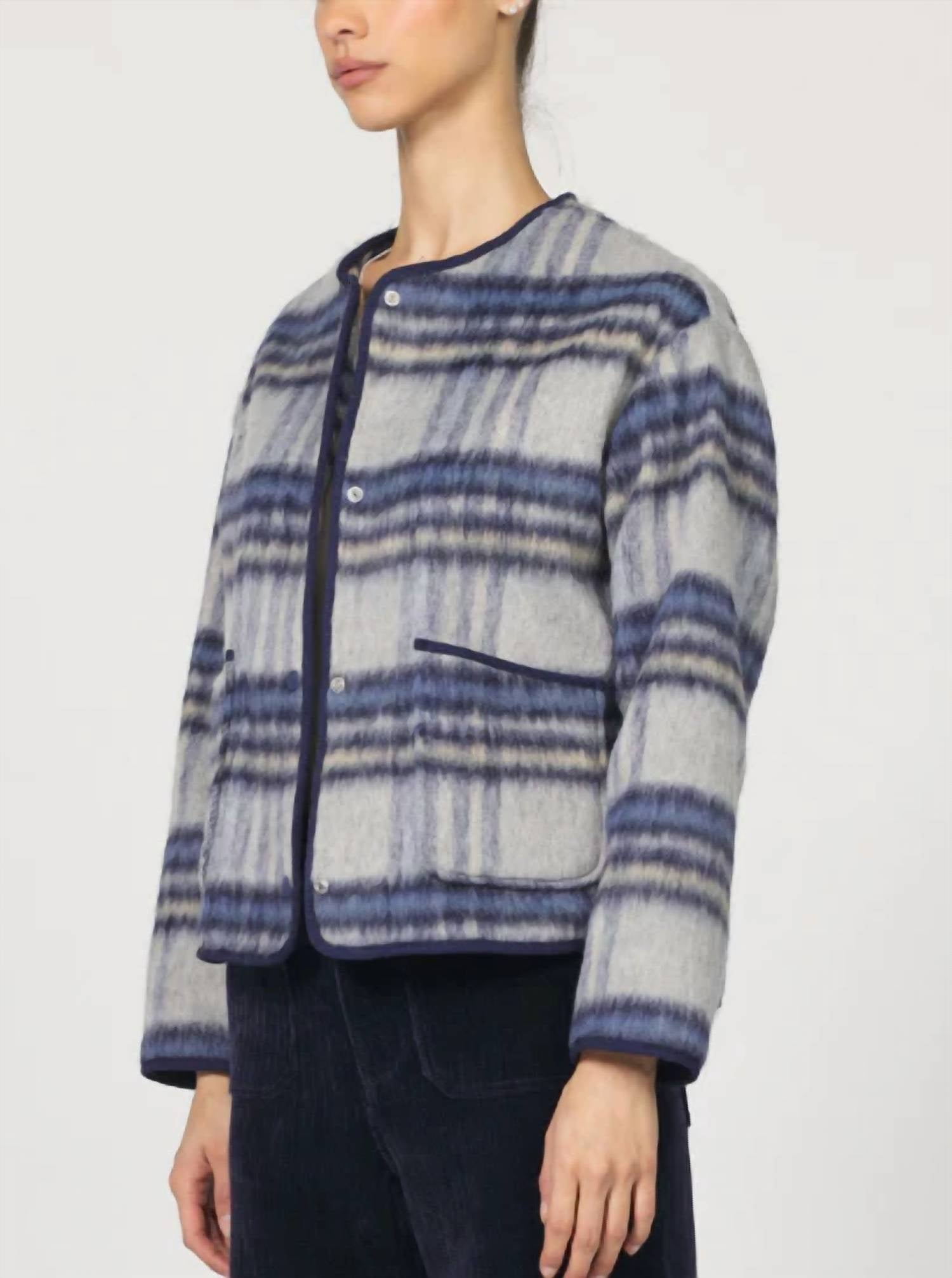 Dear John Denim - Jordyn Wool Plaid Jacket