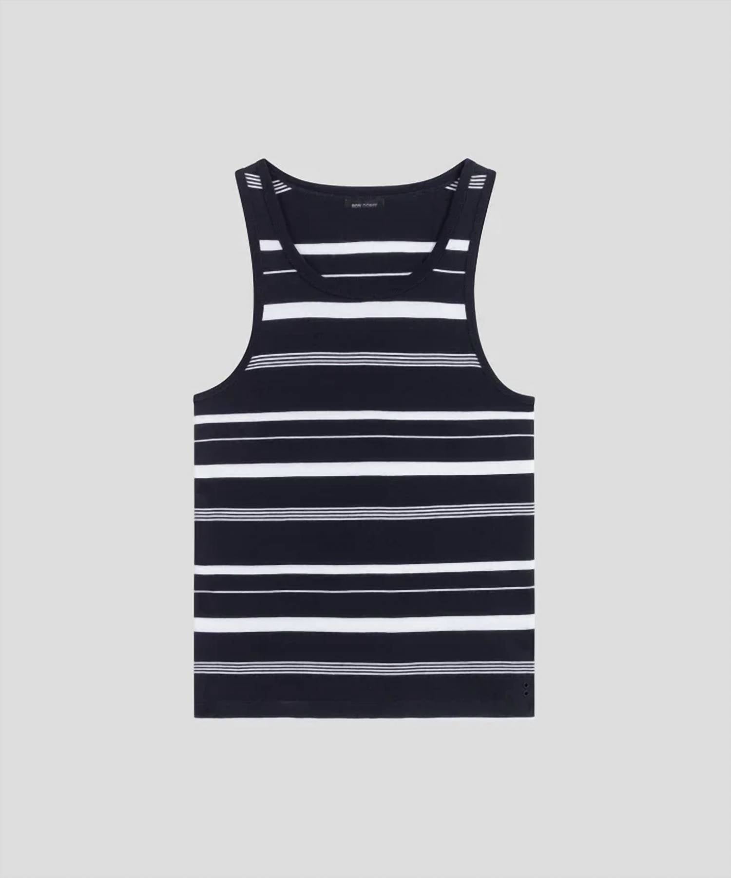 Ron Dorff - Irregular Stripes Tank Top