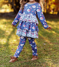 Pete + Lucy - Girls Country Denim Two Piece Set