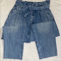 Abercrombie & Fitch - Ultra High Rise Paperbag Waist Jeans