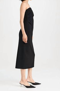 Vince - Strapless Draped Dress