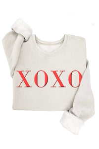 Hrt & Luv Women's Puff Sweatshirt in white - women's sweater