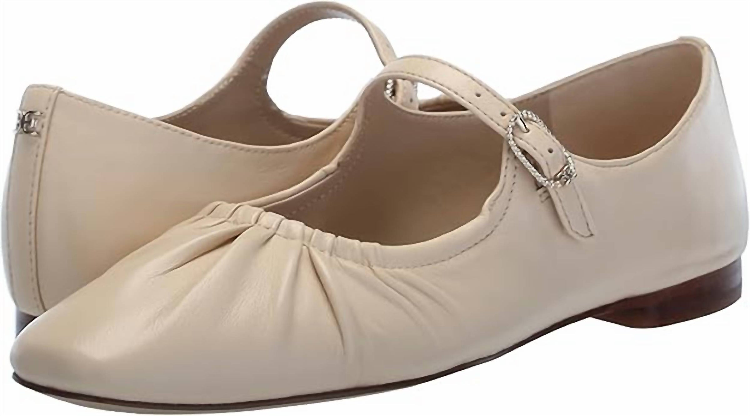 Sam Edelman Women's Micah Mary Jane Flat in beige - women's flats - view 4
