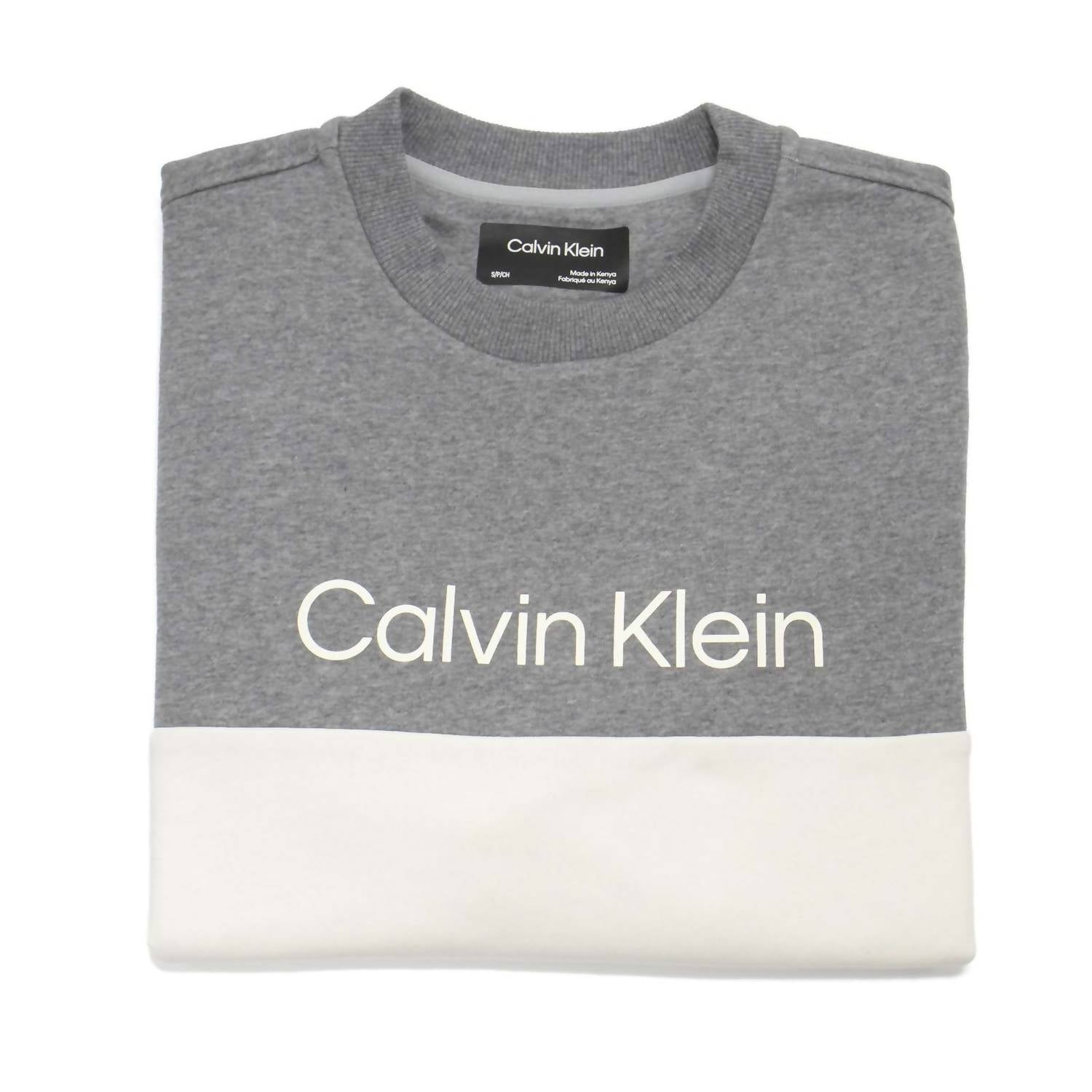 Calvin Klein - Men's Color Block Crewneck Sweatshirt