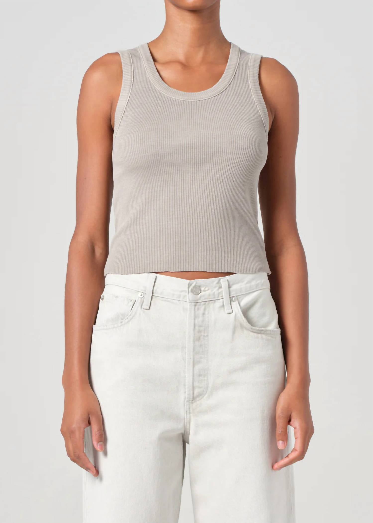 Agolde - Poppy Shrunken Tank Top