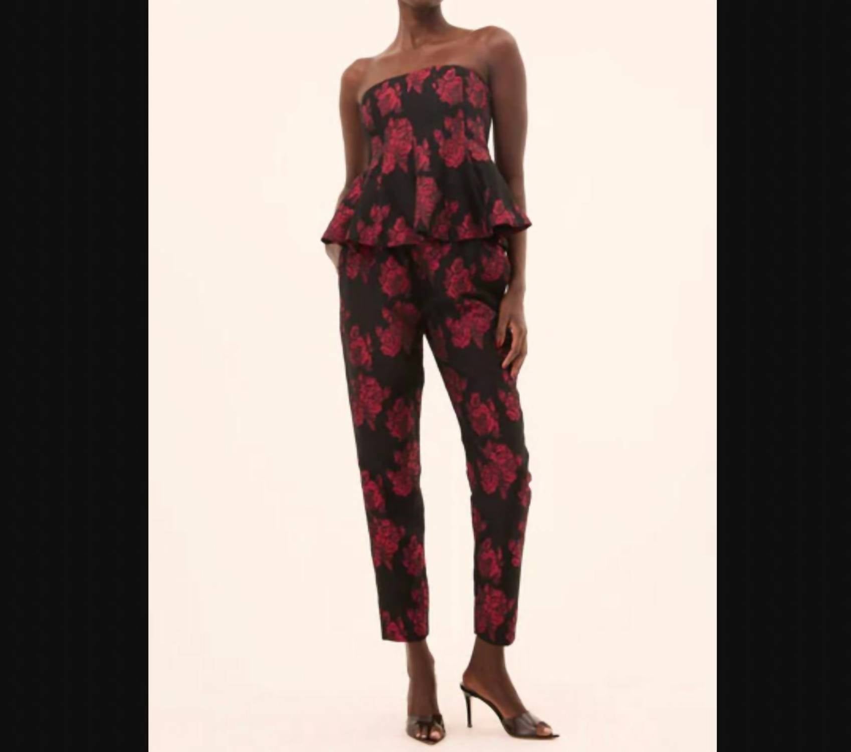 Misa Los Angeles - Piper Holiday Peplum Top