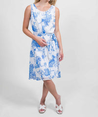 Trisha Tyler - Belted Tank Lined Dress