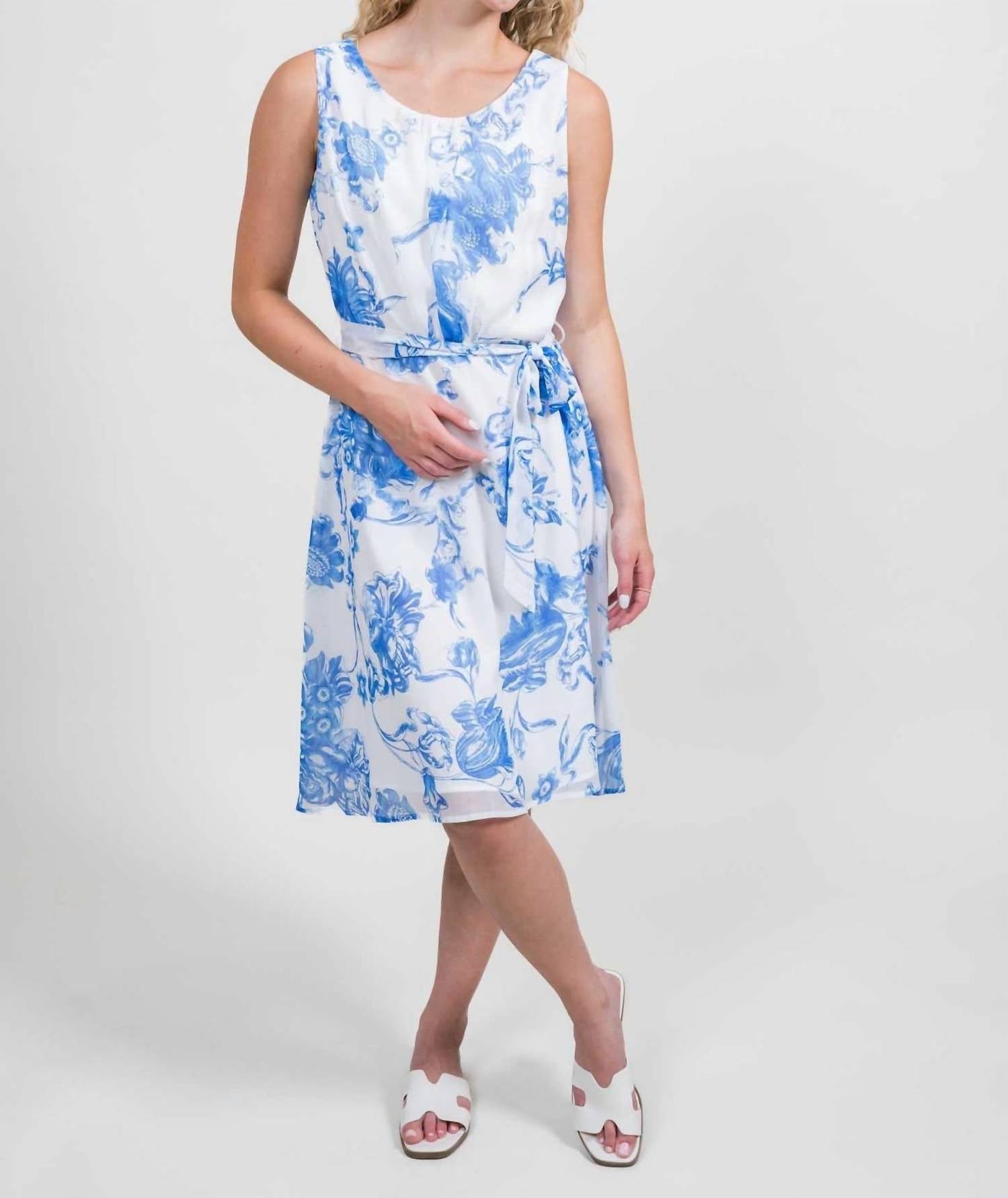 Trisha Tyler - Belted Tank Lined Dress