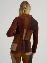 Wrangler - Lainey Wilson Corduroy Patchwork Blazer