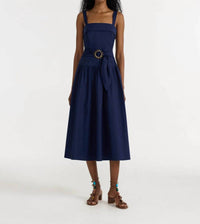 Saloni - Poplin Zinnia Dress