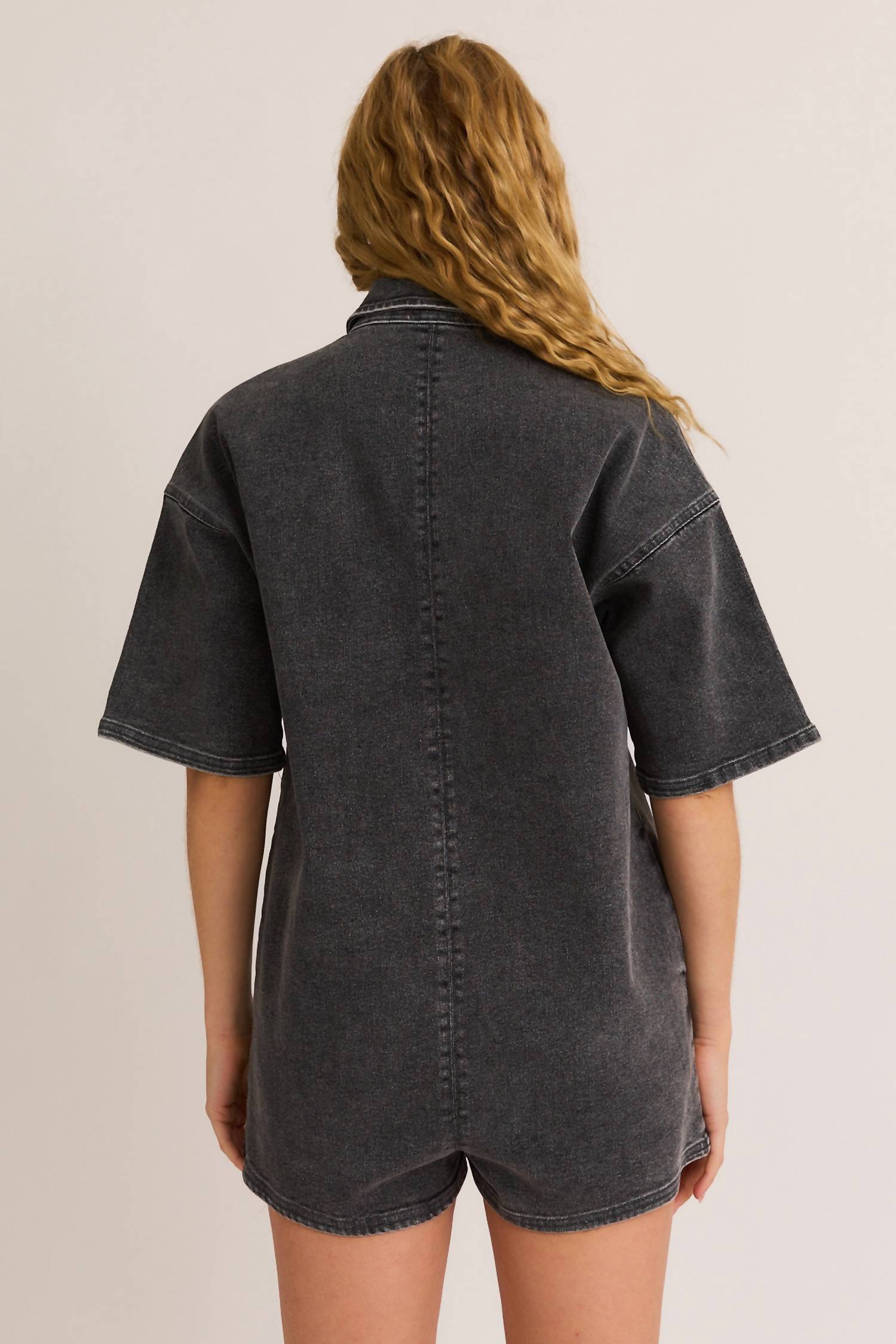 Le Lis - The Comeback Denim Romper