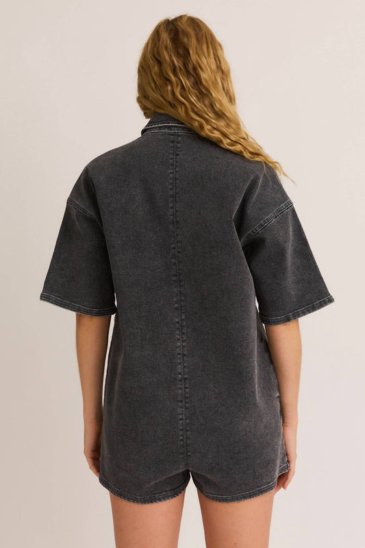 Le Lis - The Comeback Denim Romper
