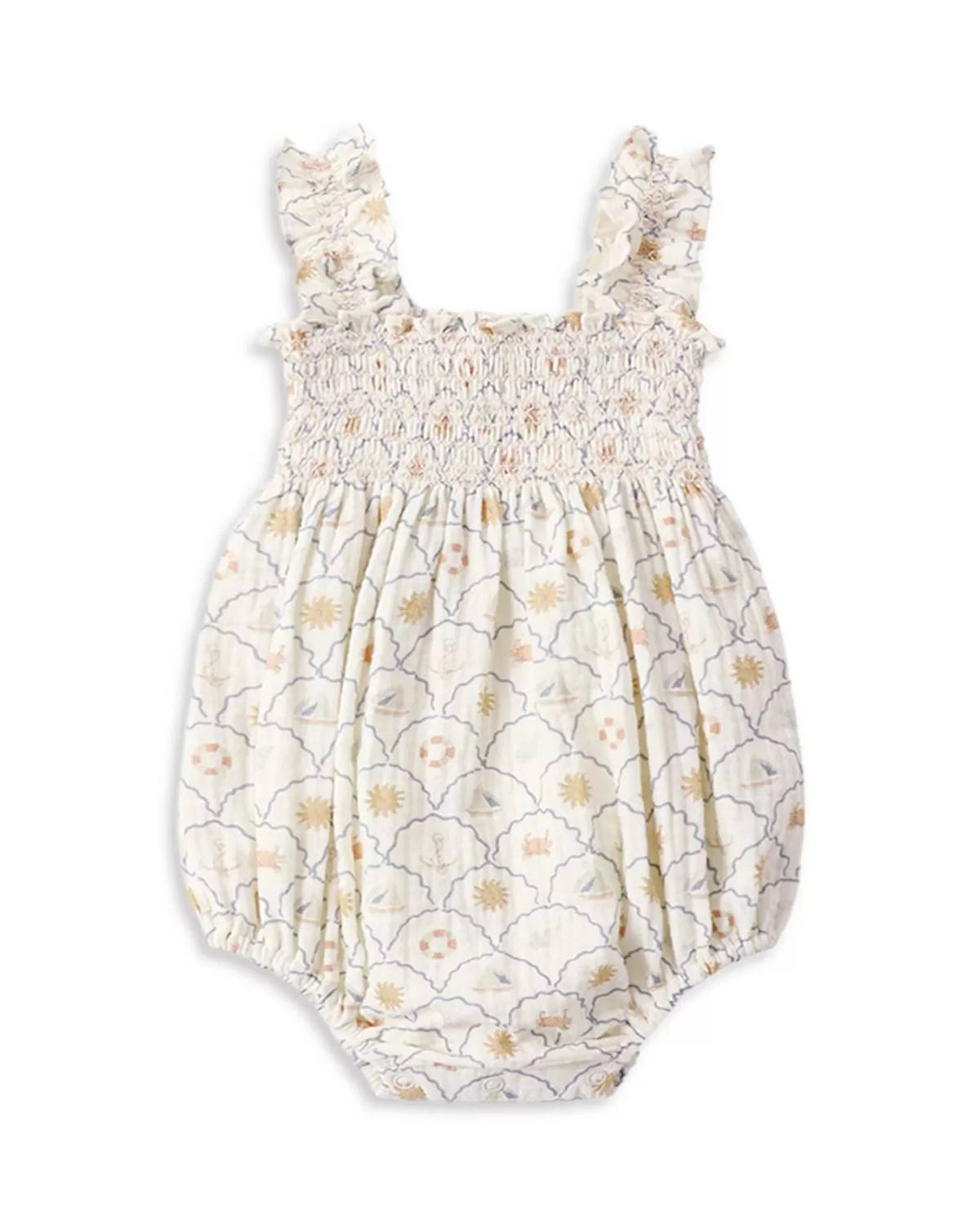 Rylee + Cru - Baby's Nautical Julia Romper