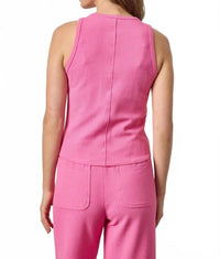 Lilla P - Shirttail Hem Tank Top