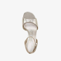Circus.NY Women's Aria Block Heel Sandal in gold - women's sandal - alternate view