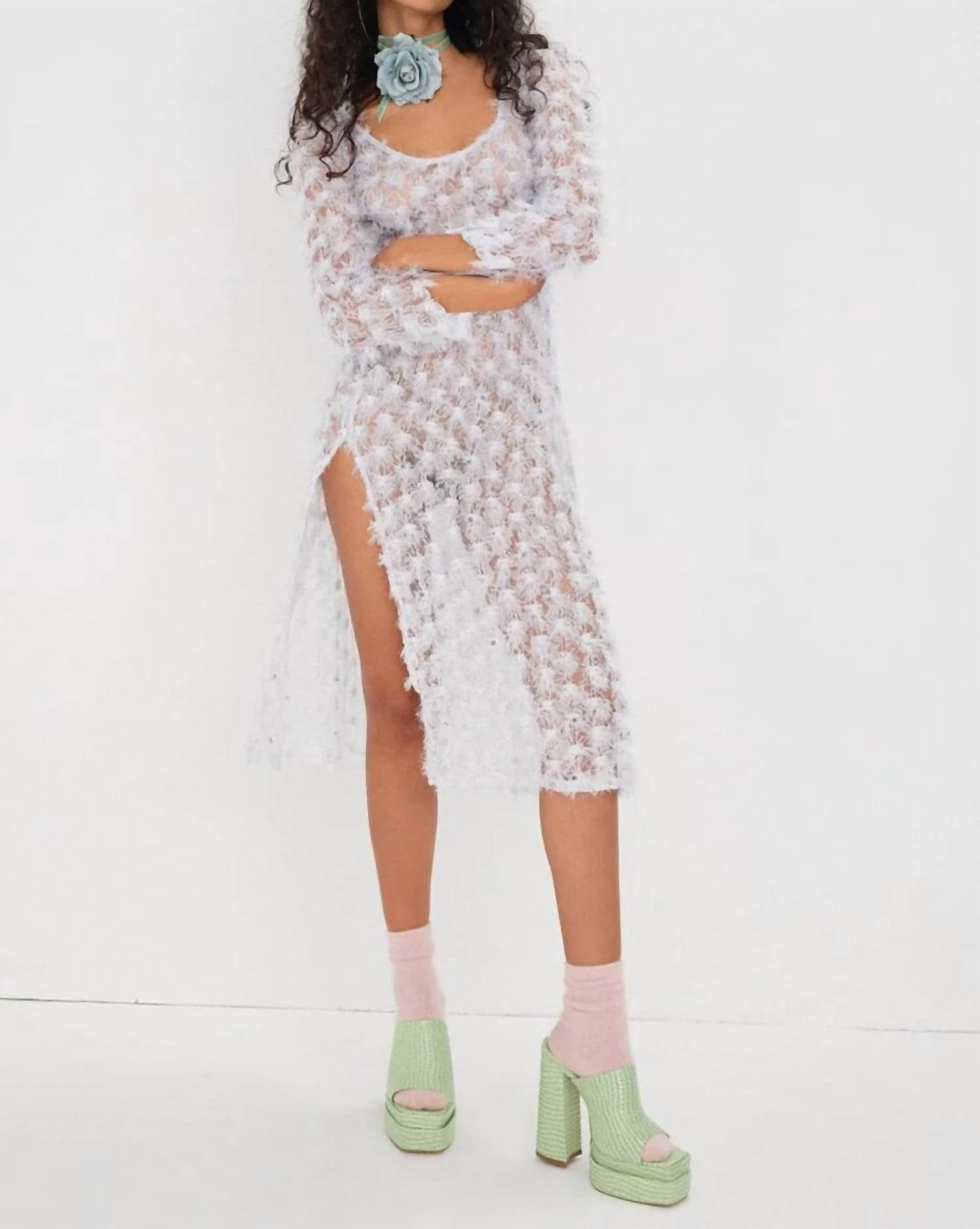for love and lemons lace midi dress For Love & Lemons
