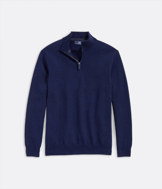 Vineyard Vines - Men's Boathouse Tipped Quarter-zip Sweatshirt