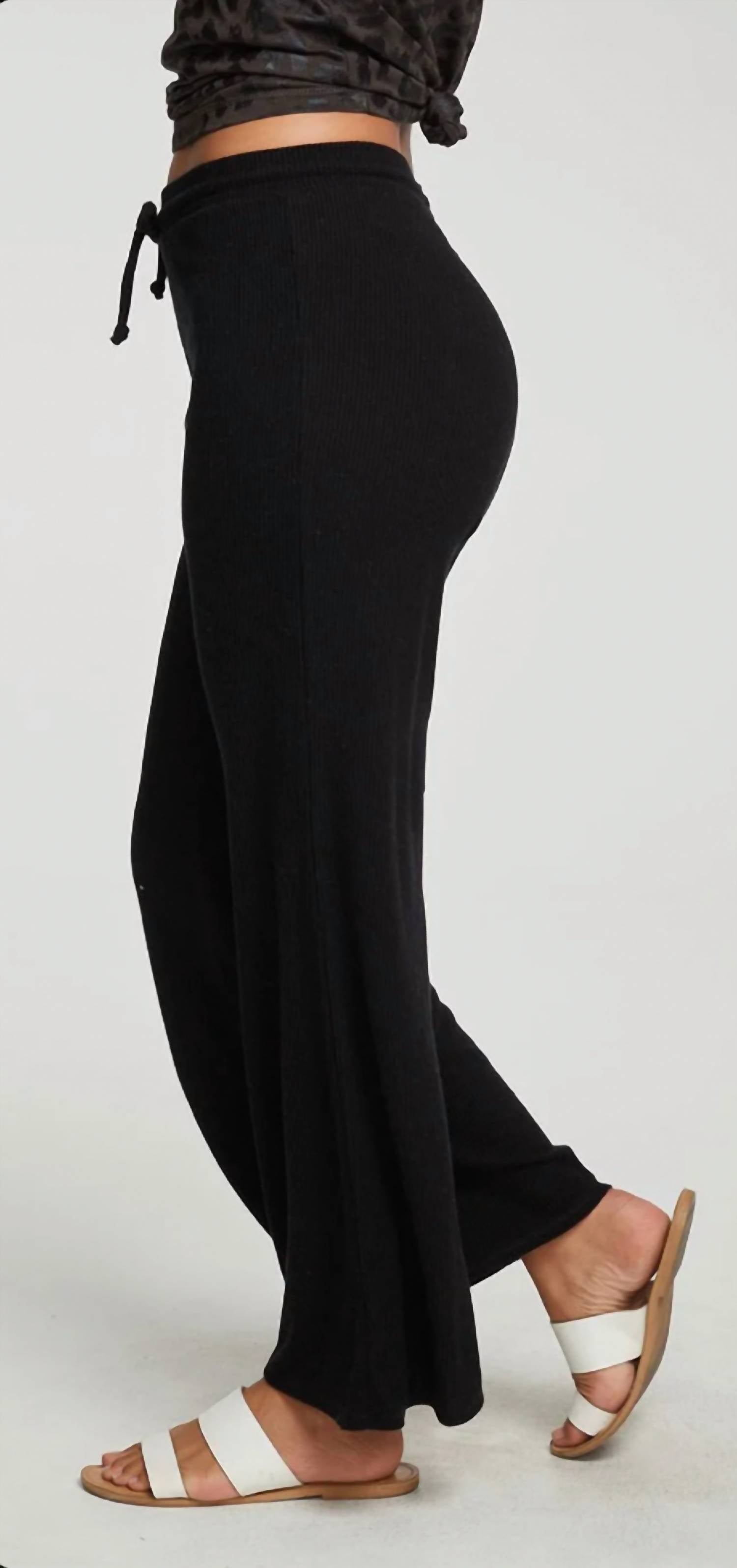 Chaser - Rpet Love Rib Wide Leg Lounge Pant