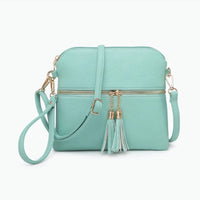 Jen & Co. Women's Tara Bag in seafoam - women's crossbody bag