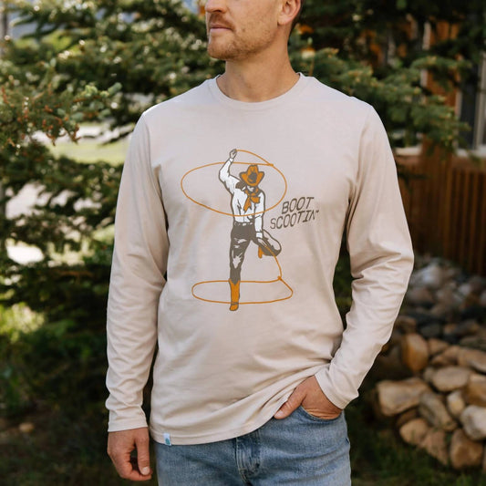 Sendero Provisions Co. - Boot Scootin' Long Sleeve Tee