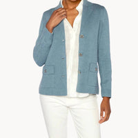Kinross - Cable Sleeve Collar Cardigan