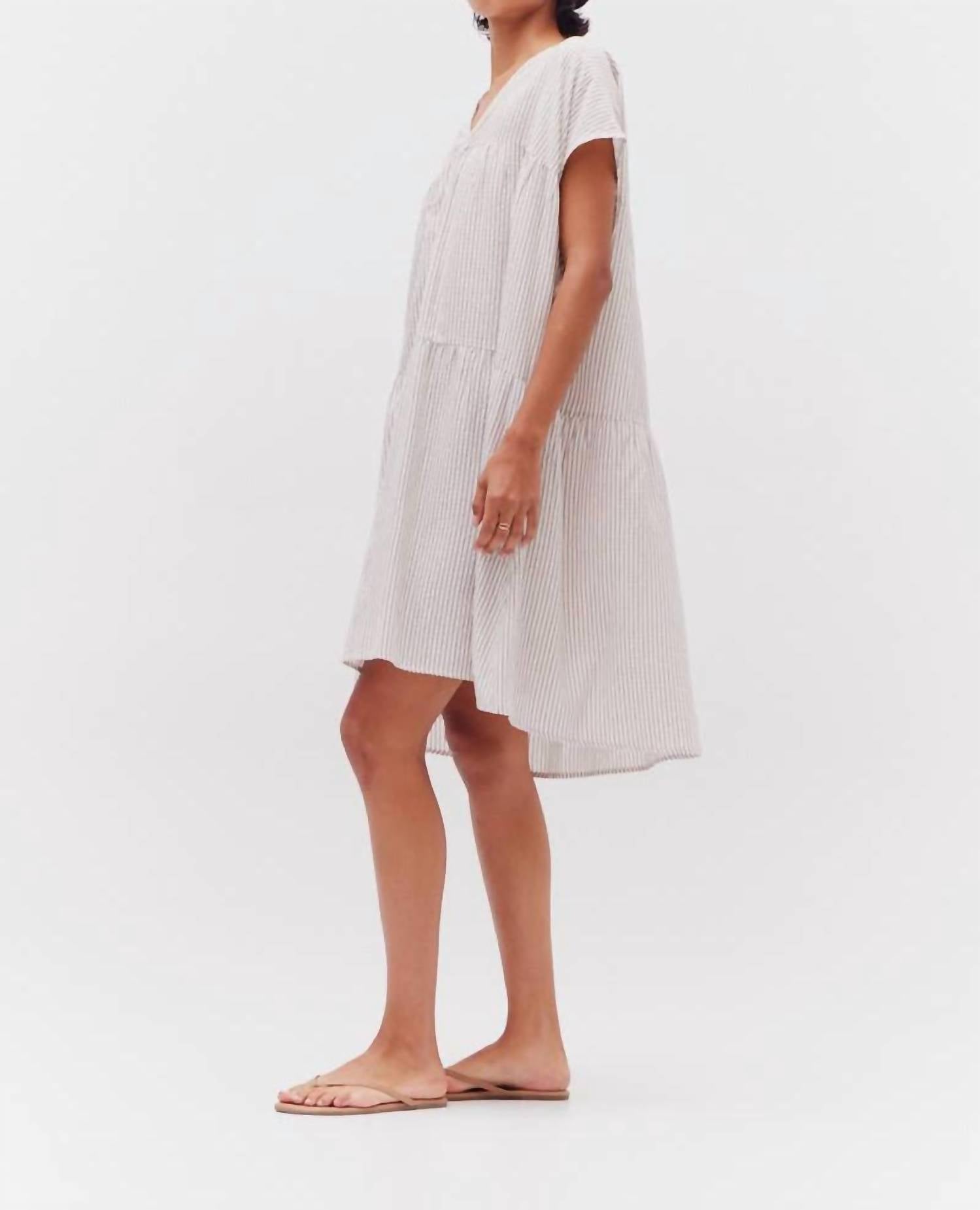 Grade & Gather - Flowy Stripe Midi Dress