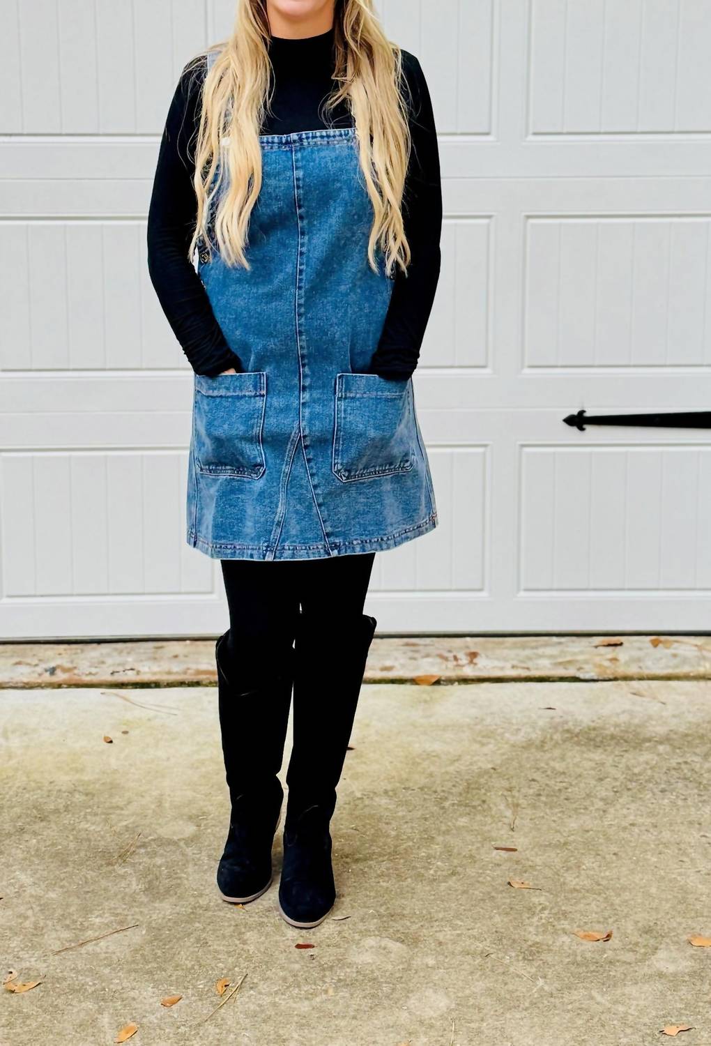 BluIvy The Millie Denim Dress in blue - women's dress - view 5