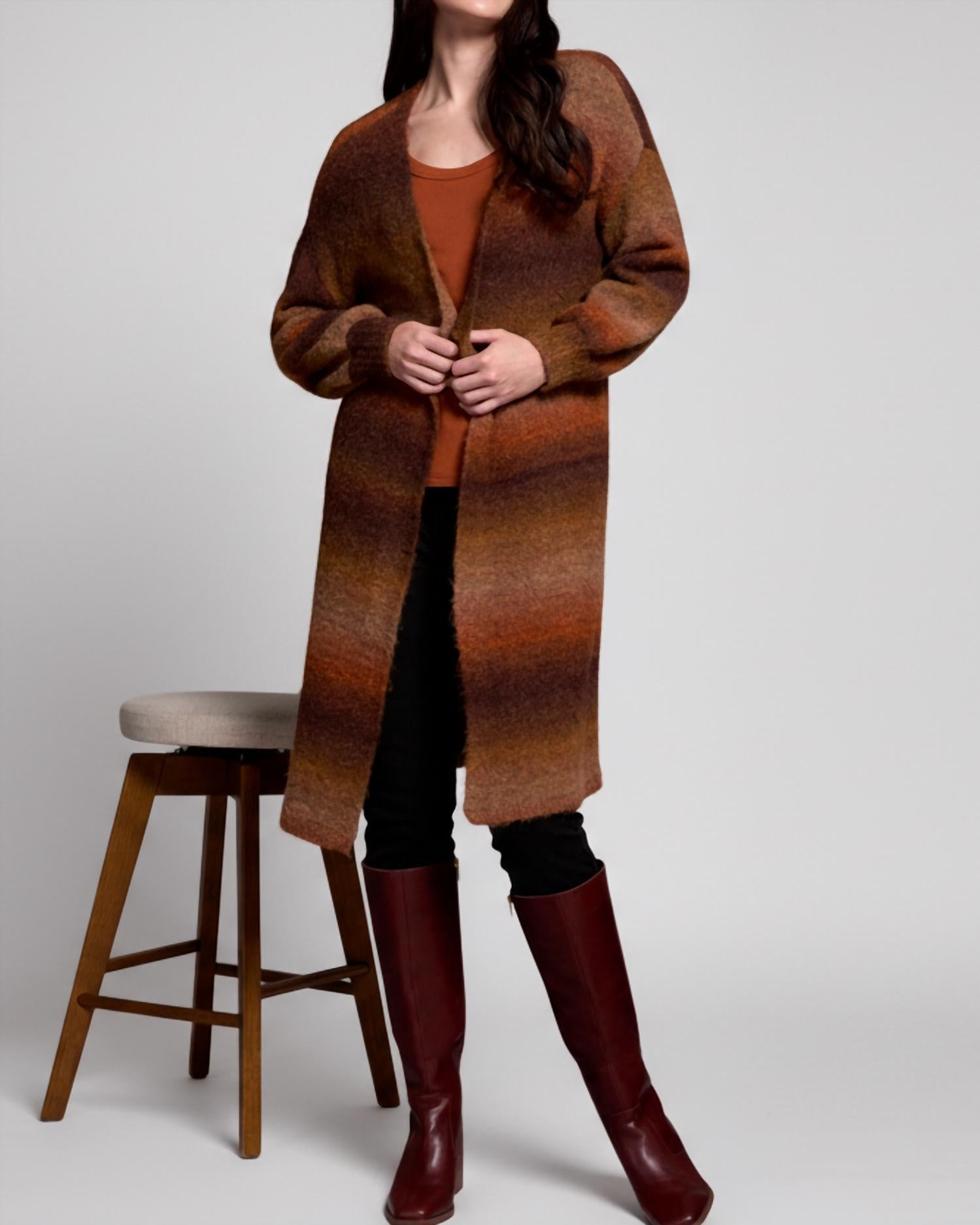 Tribal - Long Sweater Cardigan