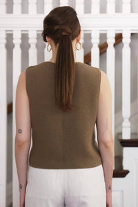 Rose Velvet - Lola Pima Cotton Vest