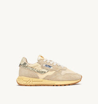 Autry - Women's Reelwind Low Nylon & Suede Sneakers