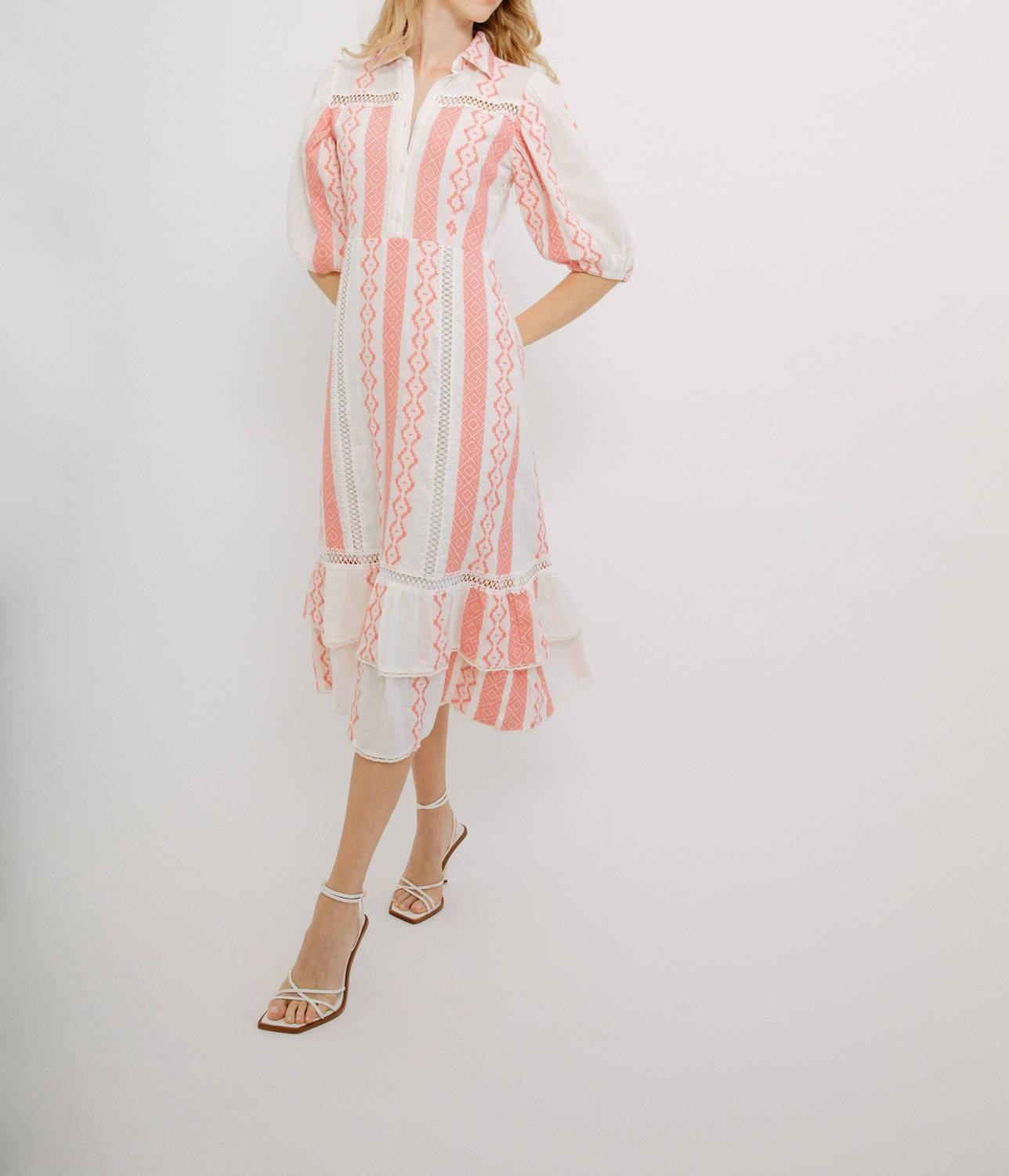 Guadalupe Design - Catalina I Stripe Midii Dress