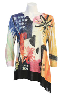 Jess & Jane - Women's Provence Lace Asymmetric Tunic