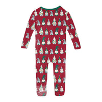 Kickee - Kids' Print Convertible Sleeper with Zipper