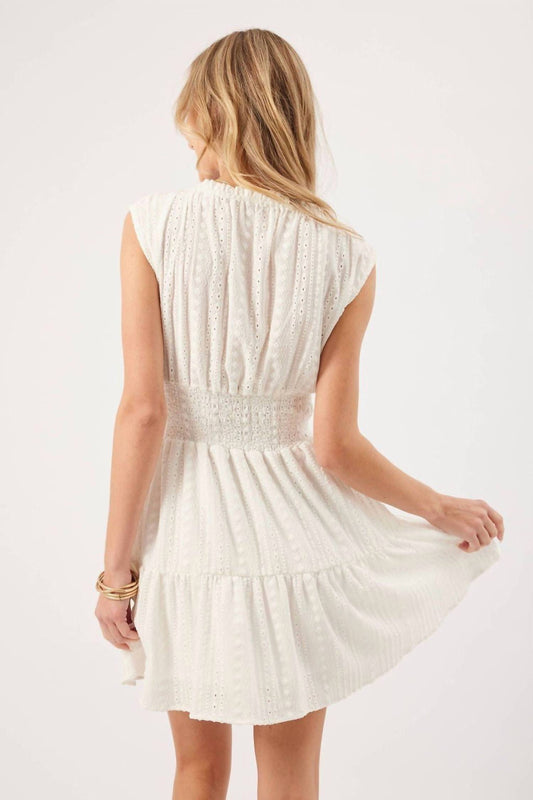 Kylie Paige - Crystal Scoop Mini Dress