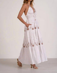 Elan - Maxi V-neck Dress
