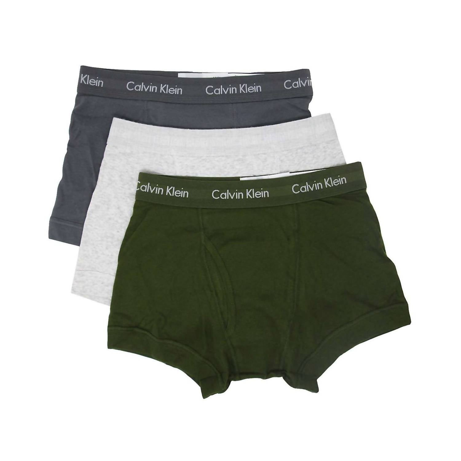 Calvin Klein - Men's Core Plus 3-pack Trunk Boxer Briefs
