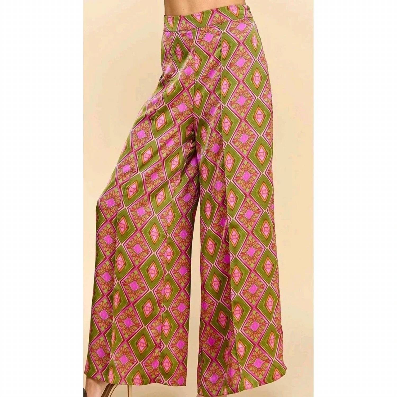 Tcec - Summer Soiree Abstract Full Length Pant