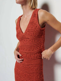 Nation Ltd - Adriana Crochet Knit Tank