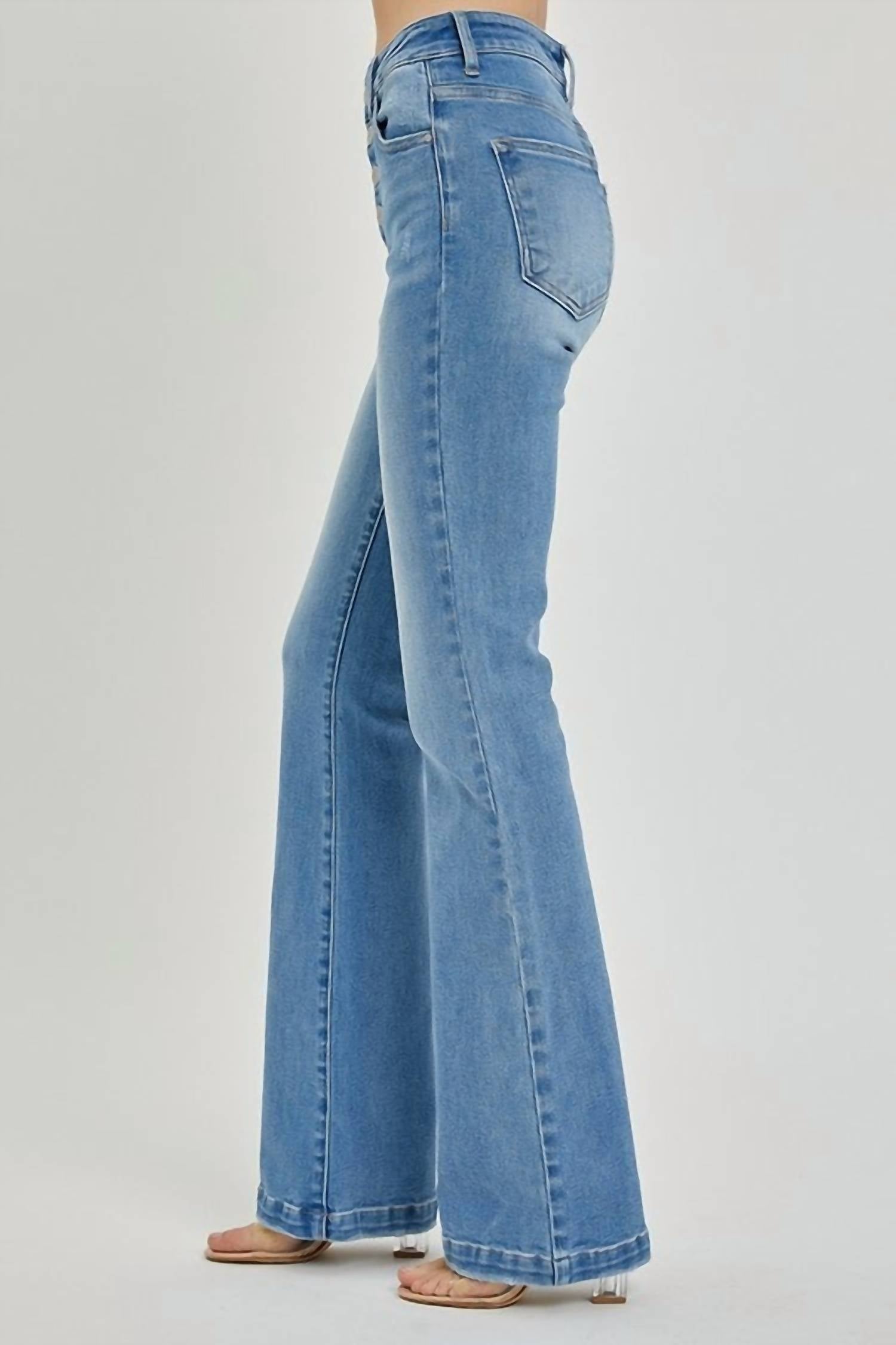 Risen - Fresh Start High Rise Boot Cut Jeans