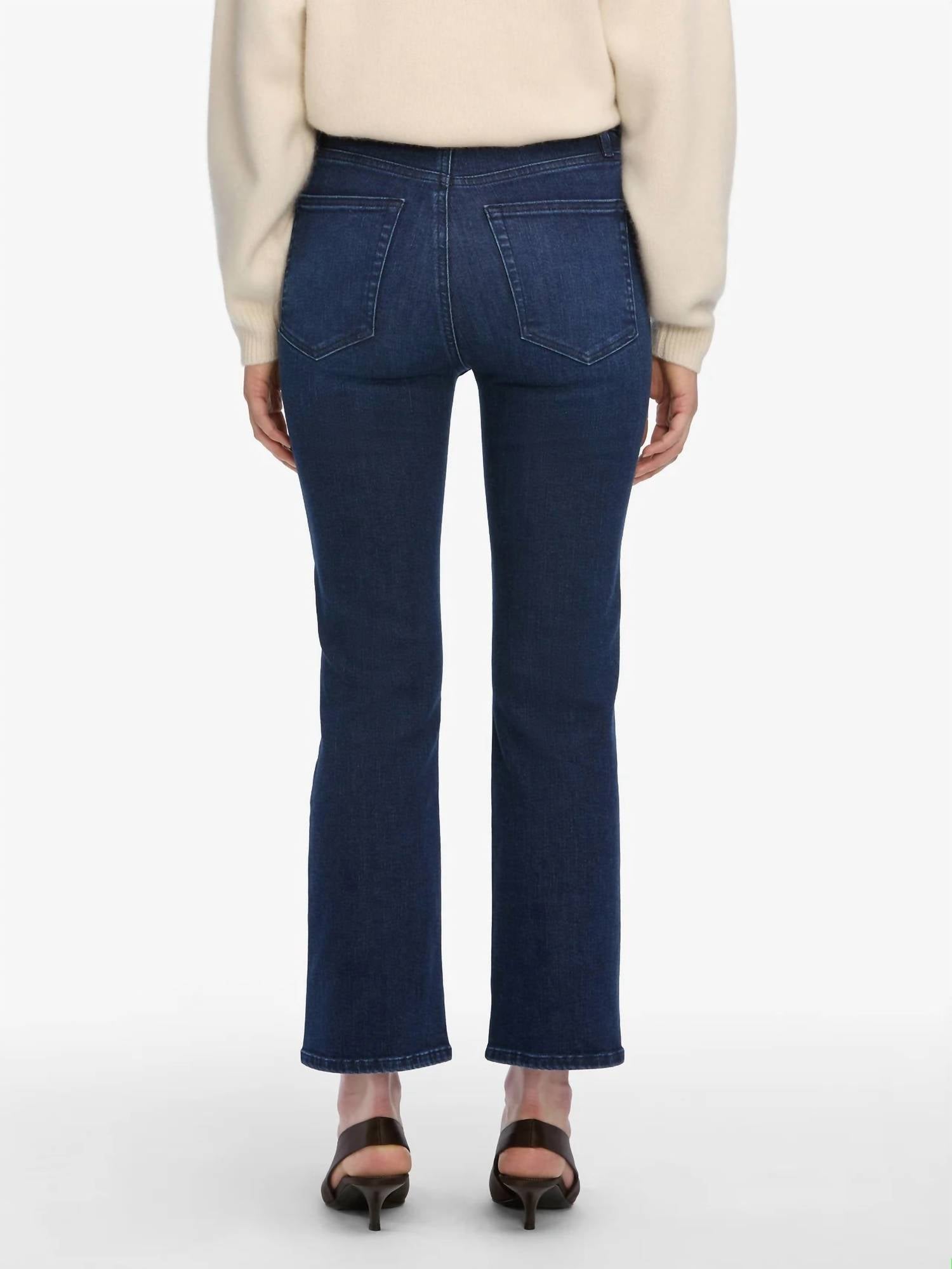 FRAME Reboot Crop Jeans in trick - women's jeans - alternate view