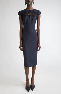 Alexander Mcqueen - Day Wool Mohair Dress