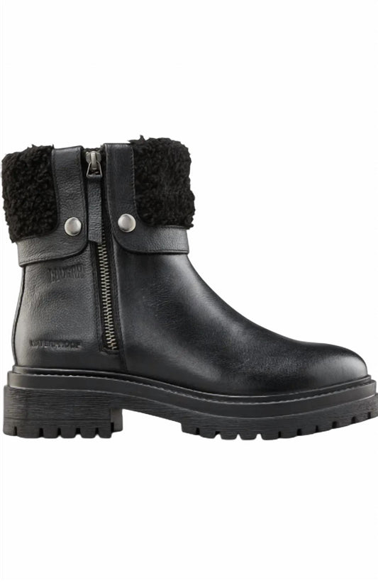 Cougar - Women's Vigo Faux Shearling Cuff Waterproof Boot