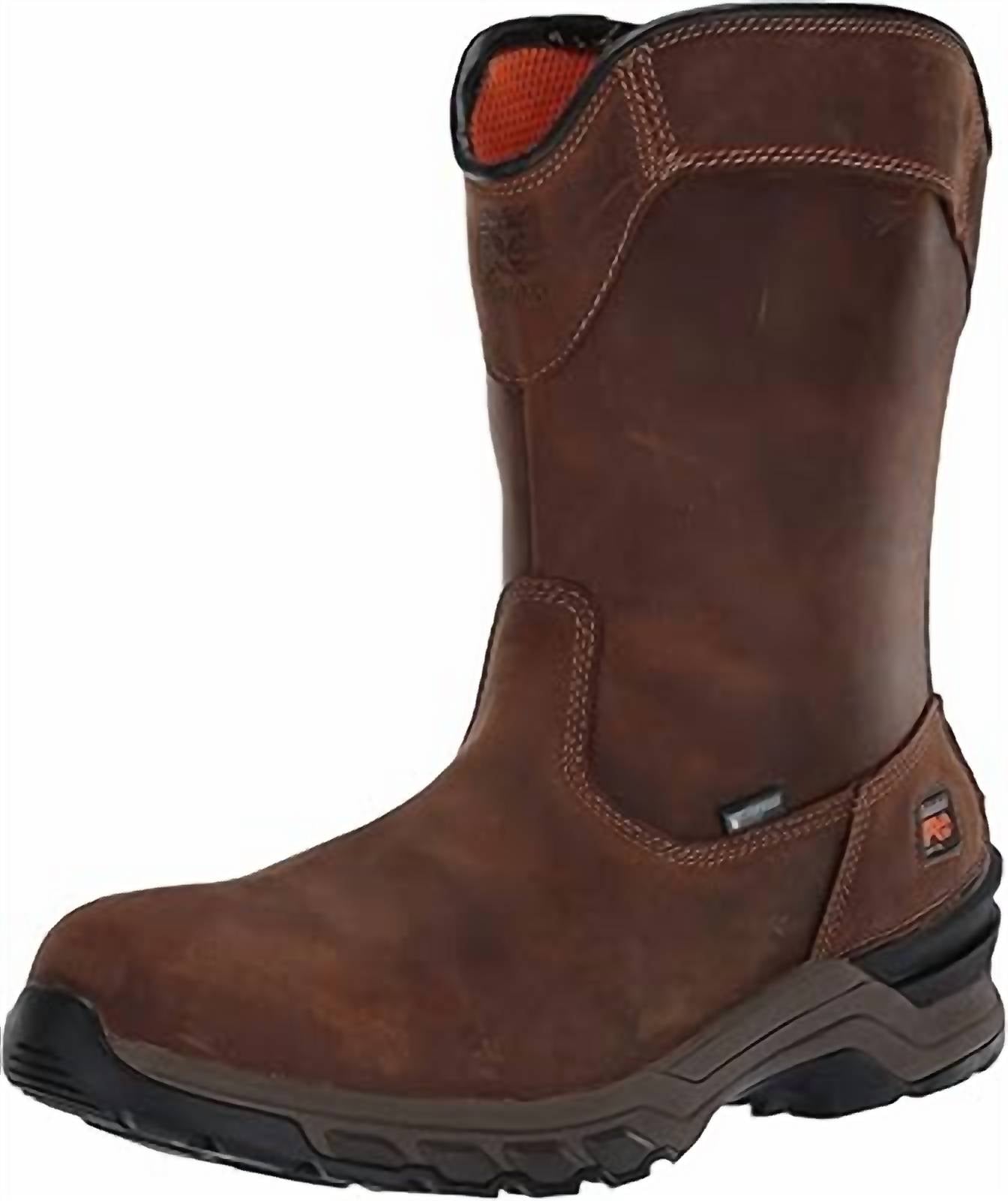 Timberland - Men's Hypercharge Soft Toe Waterproof Pull On Work Boots