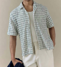 Percival - Freddie Crochet Boxy Shirt