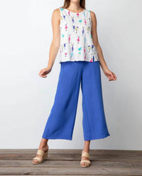 Habitat - Cotton Pebble Boat Neck Tank Top