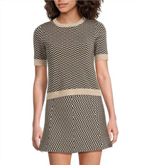 Lucy Paris - Warren Knit Top and Skirt Set